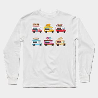 Food Trucks Long Sleeve T-Shirt